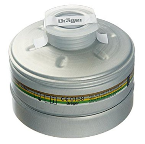 Dräger Zivilschutz ABC Filter mit DIN EN 6739224 Schraubgewinde => Filterklasse A2B2E2K2-P3 R D/NBC
