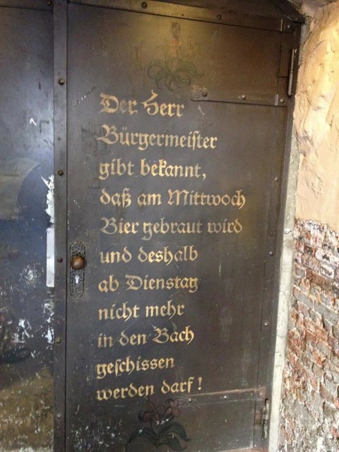 Der Herr Buergermeister in Passau gibt bekannt