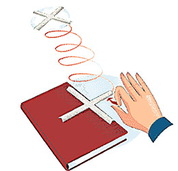 Finger-Bumerang - Abschuß