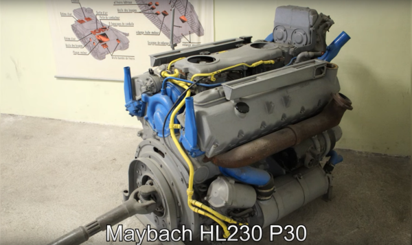 V12-Benzin-Motor Maybach HL230 P30