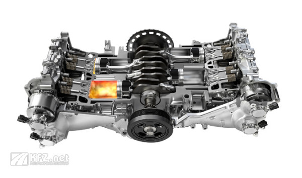 Vierzylinder-Subaru-Boxermotor
