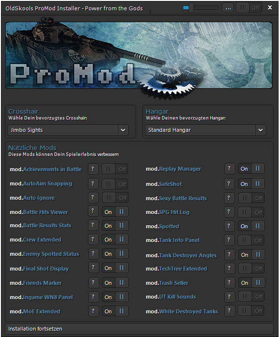 WoT ProMod Version 1.9.1.1, Bild 2